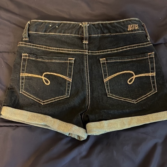 NWOT GIRLS 14 Justice shorts - Picture 3 of 3